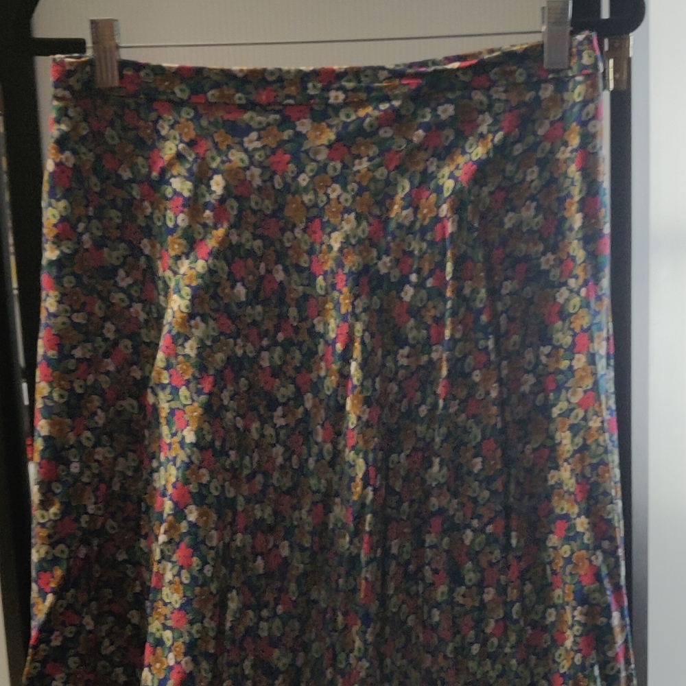 Vintage floral skirt